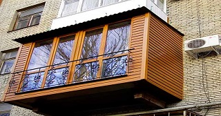 Внешняя отделка балкона Химки цена от 1037 руб. м/2.