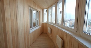 Внутренняя отделка лоджии Химки, цена от 208 руб. м2